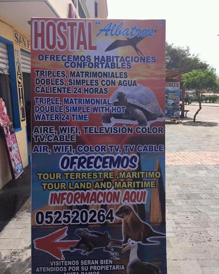 Hostal Albatros San Cristóbal Exteriér fotografie